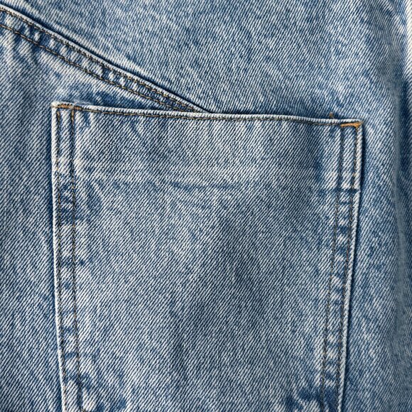 NWT Z1975 DENIM MINI SKIRT RAW EDGE LACE UP FESTIVAL FIERCE LOLITA BADDIE XS - Picture 10 of 13